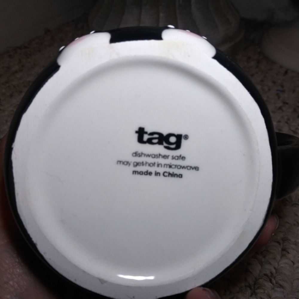 Tag Hand Painted 16 oz.Panda Bear Mug - Picture 6 of 6
